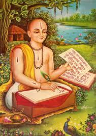 Goswami tulsidas writing hanuman chalisa